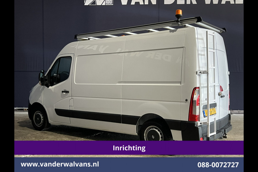 Opel Movano 2.3 CDTI 146pk L2H2 Inrichting Euro6 Airco | Imperiaal | Camera | Navigatie | Cruisecontrol | 2500kg Trekhaak Parkeersensoren, Bijrijdersbank