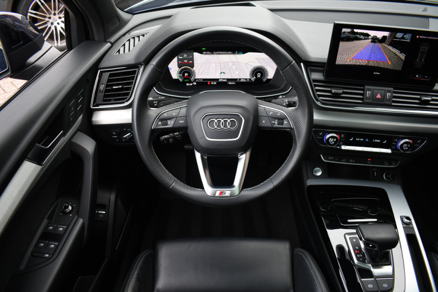 Audi Q5 55 TFSI e S Edition Pano Luchtv Trekh ACC HUD B&O 21inch