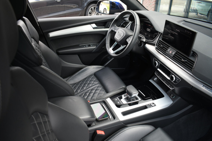 Audi Q5 55 TFSI e S Edition Pano Luchtv Trekh ACC HUD B&O 21inch