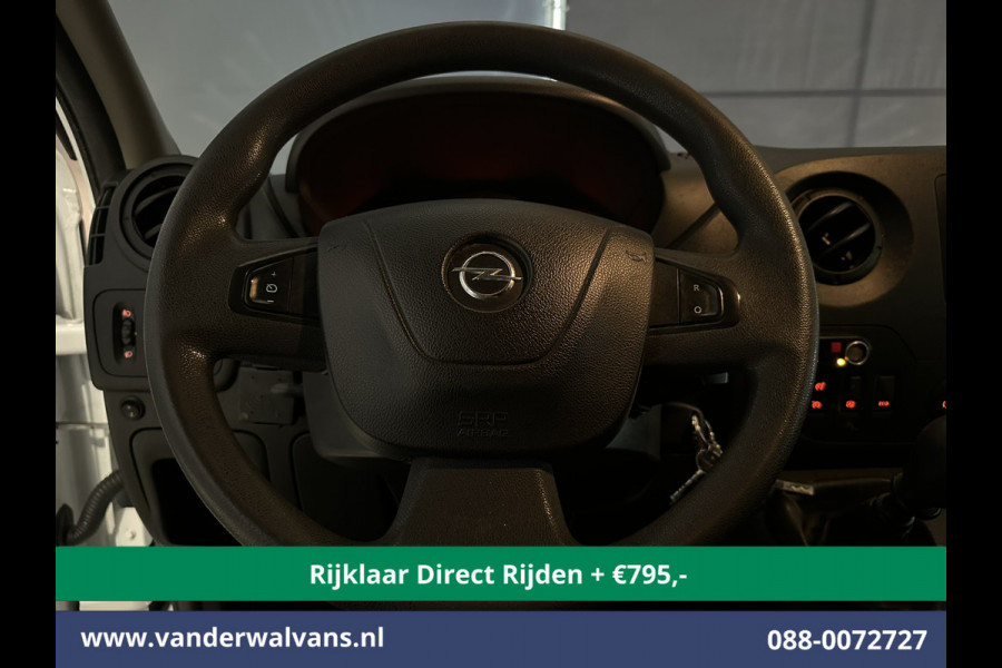 Opel Movano 2.3 CDTI 146pk L2H2 Inrichting Euro6 *Rijklaar Direct Rijden* Airco | Camera | Navigatie | 2500kg Trekhaak Cruisecontrol, Parkeersensoren, Bijrijdersbank