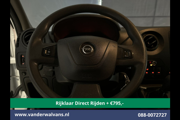 Opel Movano 2.3 CDTI 146pk L2H2 Inrichting Euro6 *Rijklaar Direct Rijden* Airco | Camera | Navigatie | 2500kg Trekhaak Cruisecontrol, Parkeersensoren, Bijrijdersbank