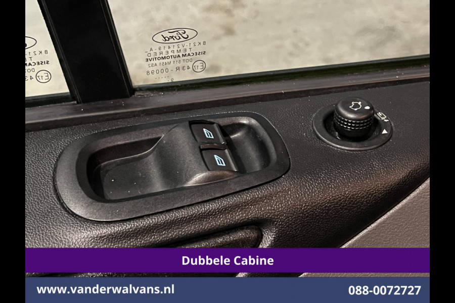 Ford Transit Custom 2.0 TDCI 131pk Automaat L2H1 Dubbele Cabine Euro6 Airco | 6-Zits | Camera | Navigatie | LED Apple Carplay, Android Auto, Adaptieve cruisecontrol, Parkeersensoren, Stoelverwarming, Verwarmde voorruit