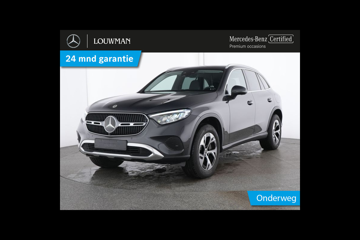 Mercedes-Benz GLC 300e 4MATIC Luxury Line Avantgarde Advanced Plus | Trekhaak | Rijassistentiepakket plus | Stuur en Stoelverwarming. Inclusief 24 maanden MB Certified garantie voor Europa.