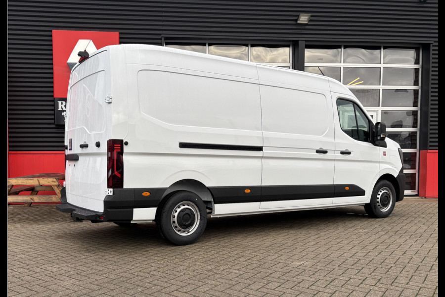 Renault Master E-Tech 87 kWh, 130 Kw DC Laden, L3H2 E-tech, Laadruimte betimmering, Side-bars, Camera, Trekhaak, Apple carplay