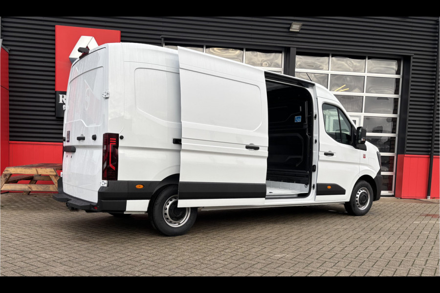 Renault Master E-Tech 87 kWh, 130 Kw DC Laden, L3H2 E-tech, Laadruimte betimmering, Side-bars, Camera, Trekhaak, Apple carplay