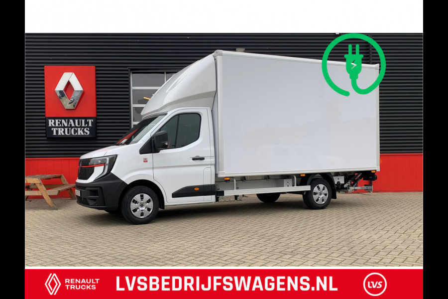 Renault Master T35 E-Tech 87 kWh L3 Bakwagen Citybox lichtgewicht laadklep 750Kg D"Hollandia