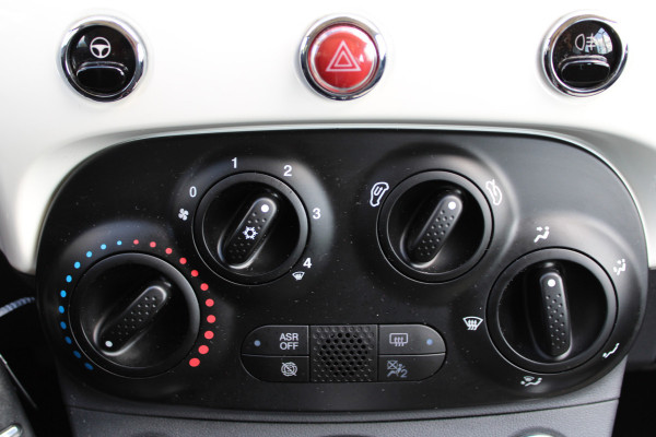 Fiat 500C 1.2 Popstar Cabrio | 15" Alu Velgen | USB/Aux aansluiting | Stuurwielbediening Alarm systeem