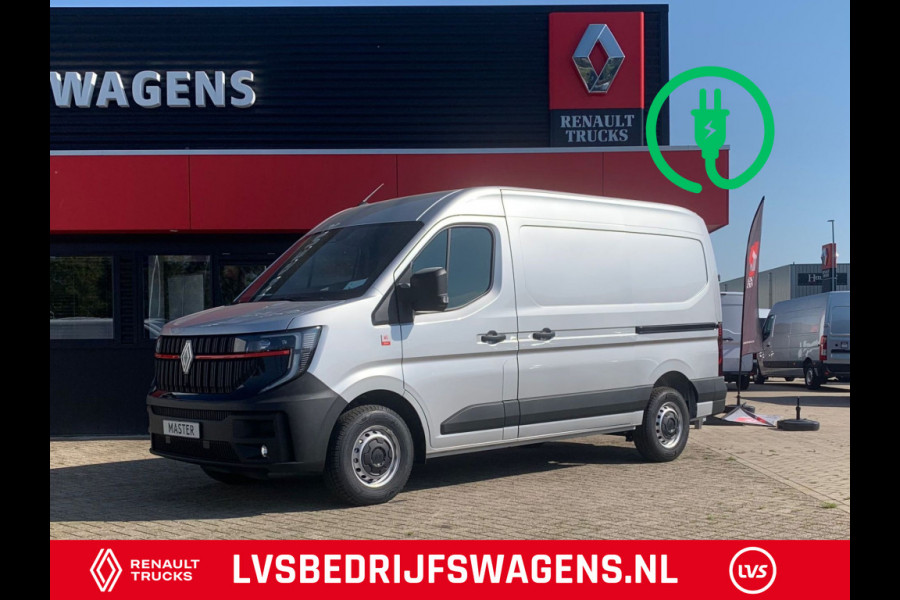 Renault Master E-Tech 87 kWh, 130 Kw DC Laden, L2H2 E-tech, Laadruimte betimmering, Side-bars, Camera, Trekhaak, Apple carplay