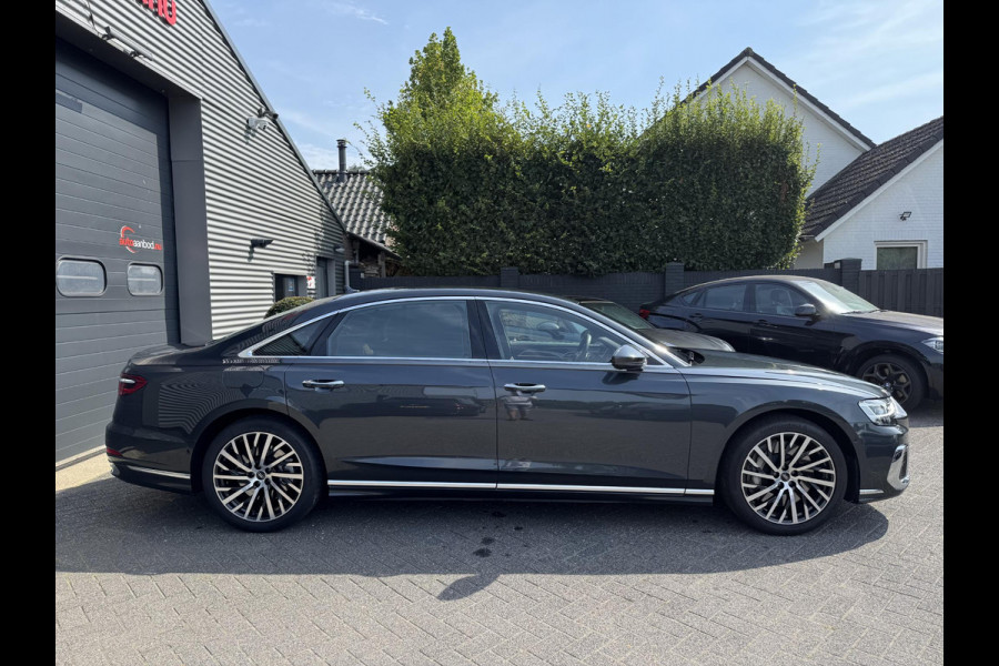 Audi A8 60 TFSI e quattro Lang S-Line | 360* Camera | Bang&Olufsen | Carbon | Stoelventilatie/Verwarming |