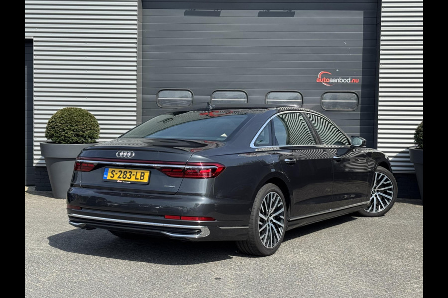 Audi A8 60 TFSI e quattro Lang S-Line | 360* Camera | Bang&Olufsen | Carbon | Stoelventilatie/Verwarming |