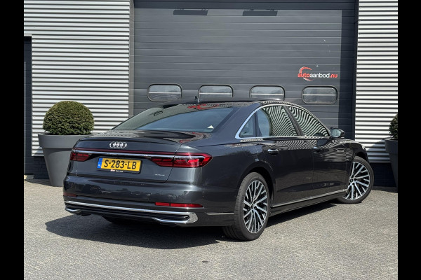 Audi A8 60 TFSI e quattro Lang S-Line | 360* Camera | Bang&Olufsen | Carbon | Stoelventilatie/Verwarming |