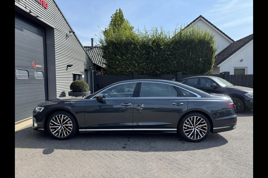 Audi A8 60 TFSI e quattro Lang S-Line | 360* Camera | Bang&Olufsen | Carbon | Stoelventilatie/Verwarming |
