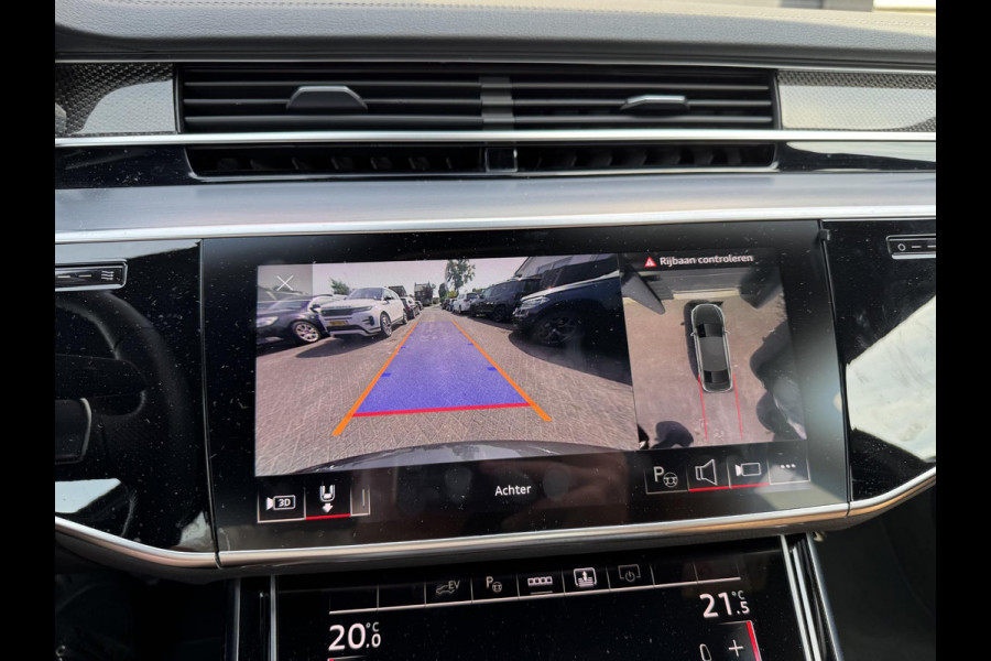 Audi A8 60 TFSI e quattro Lang S-Line | 360* Camera | Bang&Olufsen | Carbon | Stoelventilatie/Verwarming |