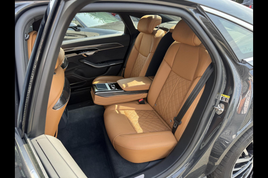 Audi A8 60 TFSI e quattro Lang S-Line | 360* Camera | Bang&Olufsen | Carbon | Stoelventilatie/Verwarming |