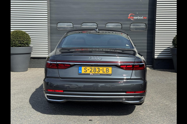 Audi A8 60 TFSI e quattro Lang S-Line | 360* Camera | Bang&Olufsen | Carbon | Stoelventilatie/Verwarming |