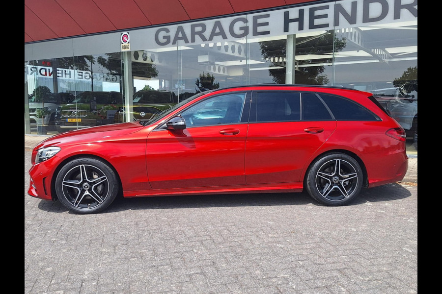 Mercedes-Benz C-Klasse Estate 180 AMG Virtual | Pano | 360 cam | Sfeer | Leder alcantara | Trekhaak 1800kg | occasion