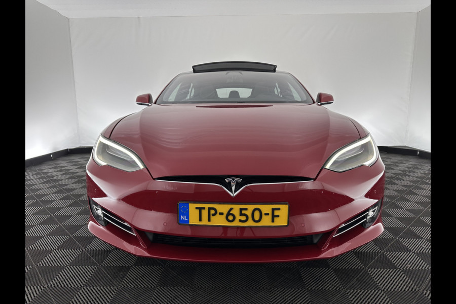 Tesla Model S 100D AWD [ 3-Fase ] ! NEW BATTERY PACK ! Aut. *PANO | LUXURY-LEATHER | AUTO-PILOT | ADAPTIVE-CRUISE | FULL-LED | NAVI-FULLMAP | AIR-SUSPENSION | KEYLESS | TOP-VIEW | CARPLAY | MEMORY-PACK | HEATED-SPORTSEATS | DIGI-COCKPIT | 21"ALU*