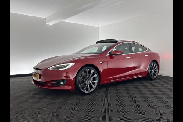 Tesla Model S 100D AWD [ 3-Fase ] ! NEW BATTERY PACK ! Aut. *PANO | LUXURY-LEATHER | AUTO-PILOT | ADAPTIVE-CRUISE | FULL-LED | NAVI-FULLMAP | AIR-SUSPENSION | KEYLESS | TOP-VIEW | CARPLAY | MEMORY-PACK | HEATED-SPORTSEATS | DIGI-COCKPIT | 21"ALU*