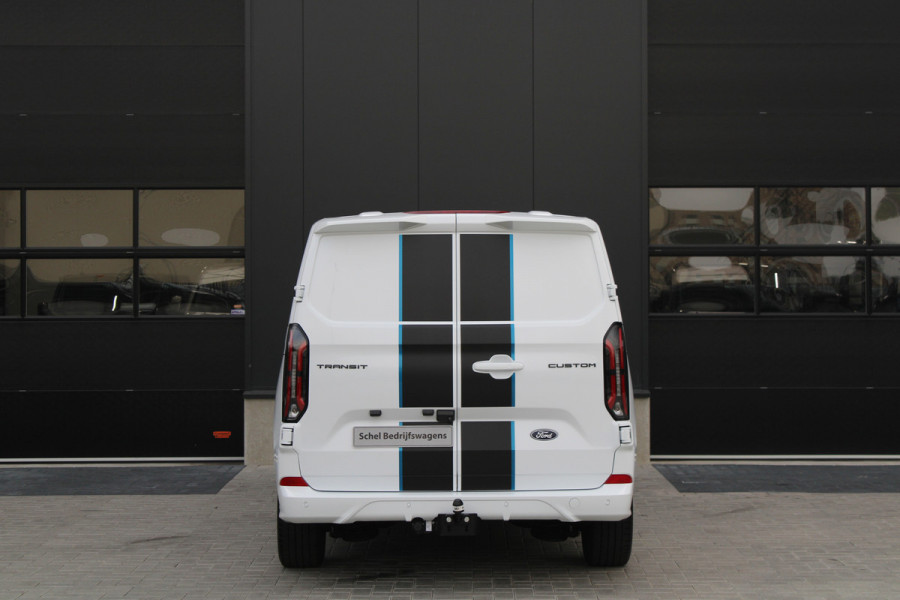 Ford Transit Custom 300 2.0 TDCI L2H1 Sport 170pk - 2x Schuifdeur - Trekhaak - ACC - 19'' LM Velgen - 70L Tank - Navi - Camera - Stoel & Stuurverwar