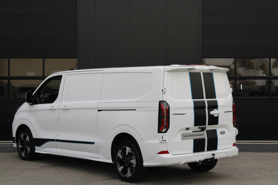 Ford Transit Custom 300 2.0 TDCI L2H1 Sport 170pk - 2x Schuifdeur - Trekhaak - ACC - 19'' LM Velgen - 70L Tank - Navi - Camera - Stoel & Stuurverwar