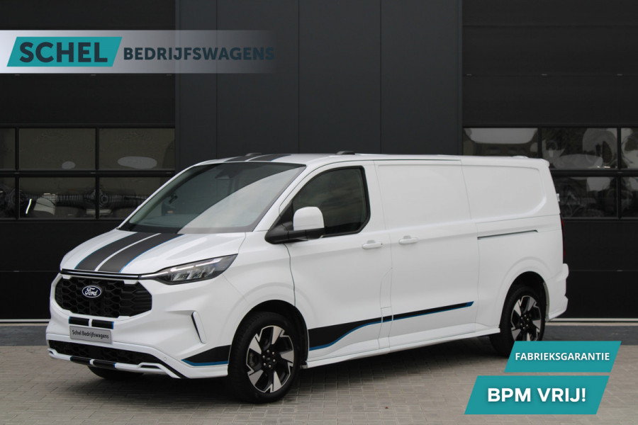 Ford Transit Custom 300 2.0 TDCI L2H1 Sport 170pk - 2x Schuifdeur - Trekhaak - ACC - 19'' LM Velgen - 70L Tank - Navi - Camera - Stoel & Stuurverwar