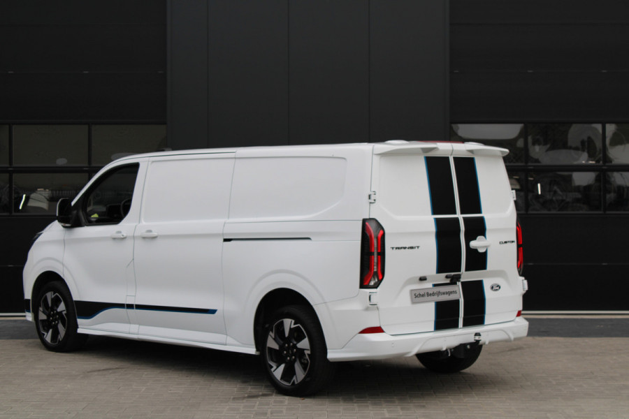 Ford Transit Custom 300 2.0 TDCI L2H1 Sport 170pk - 2x Schuifdeur - Trekhaak - ACC - 19'' LM Velgen - 70L Tank - Navi - Camera - Stoel & Stuurverwar