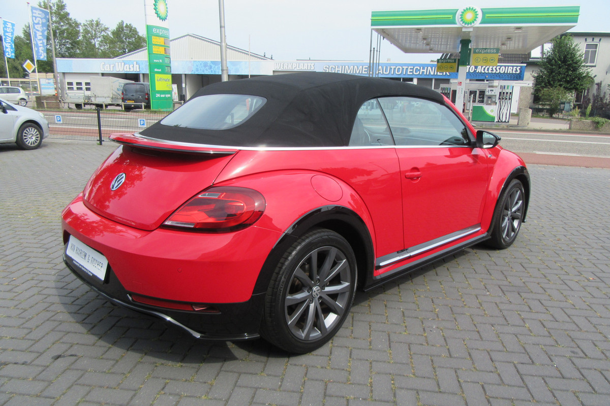 Volkswagen Beetle Cabriolet 1.4 TSI DSG Dune R-Line, Leder, Navigatie, Stoelverw.
