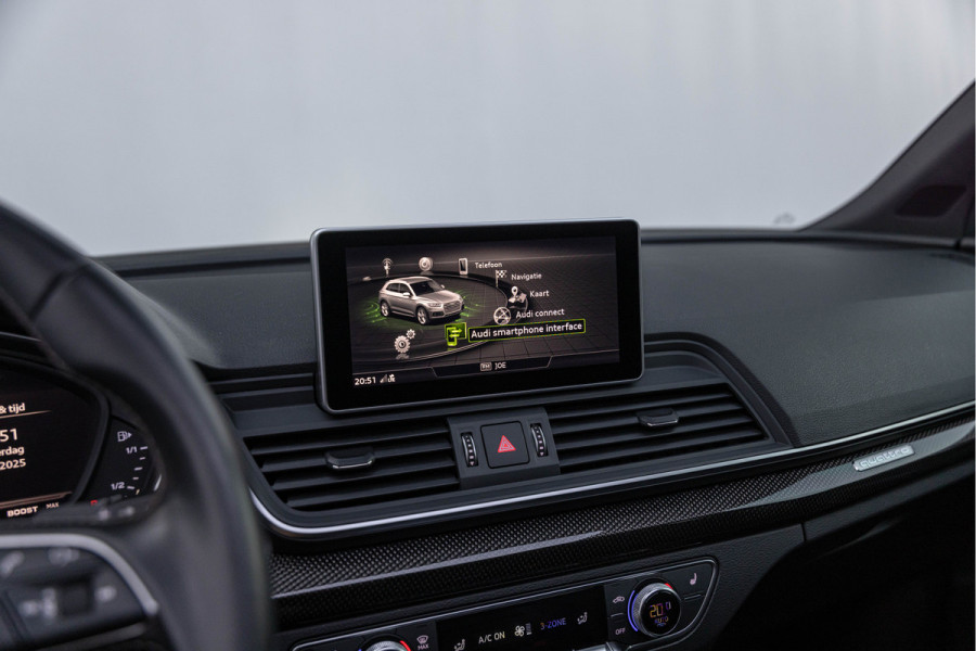 Audi SQ5 3.0 TFSI 354pk Quattro Pano 21'' B&O Carbon Standkachel