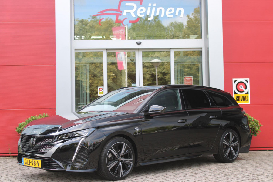 Peugeot 308 SW 1.2 MILD HYBRID 145PK DCS6 GT | ELEKTRISCHE STOEL MET GEHEUGEN FUNCTIE | STOEL VERWARMING | ELEKTRISCHE ACHTERKLEP | 360° CAMERA | KEYLESS ENTRY/START | ADAPTIVE CRUISE CONTROL | 19" LICHTMETALEN VELGEN | DRAADLOZE TELEFOONLADER | DRAADLOZE APPLE CARPLAY/ANDROID AUTO | NAVIGATIE | ALCANTARA BEKLEDING | DAB+ RADIO | DODEHOEK DETECTIE |