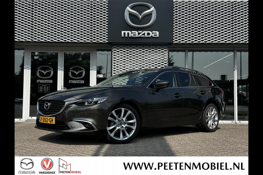 Mazda 6 Sportbreak 2.0 SkyActiv-G 165 TS+ | Apple/Android Carplay | Achteruitrij Camera | 19 Inch |