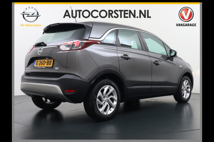 Opel Crossland X T111PK Innovation Navi Apple Carplay Android Auto Ecc Cruise Control PDC Led Intellilink DAB+ ESP Licht-Regensensor Lmv 16" Opel Connect Lane Departure Warning 1.2 Turbo Origineel Nederlandse Auto Dealer Onderhouden EURO 6