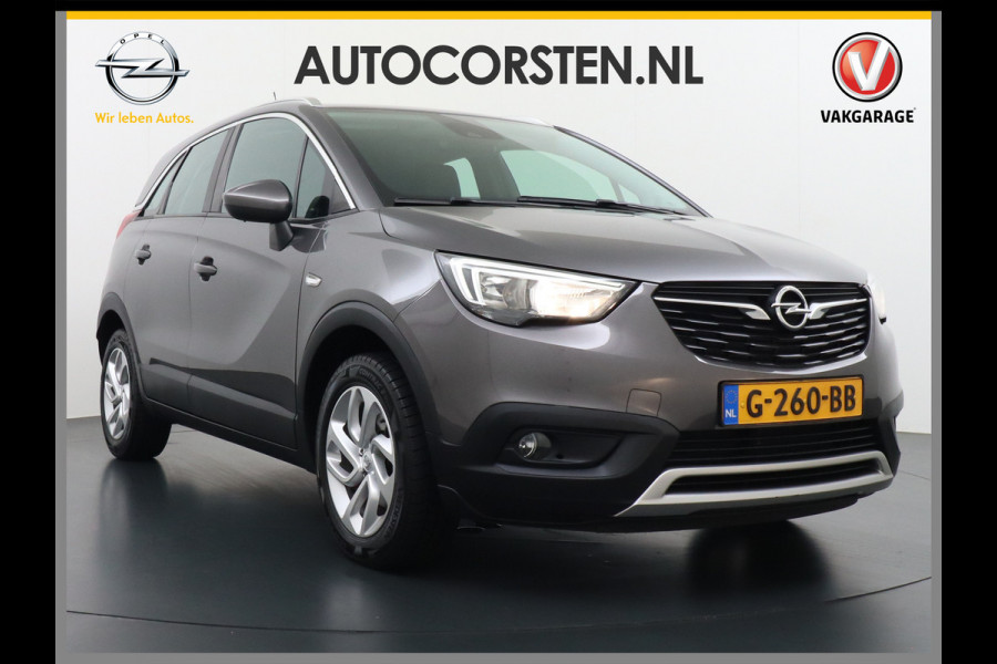 Opel Crossland X T111PK Innovation Navi Apple Carplay Android Auto Ecc Cruise Control PDC Led Intellilink DAB+ ESP Licht-Regensensor Lmv 16" Opel Connect Lane Departure Warning 1.2 Turbo Origineel Nederlandse Auto Dealer Onderhouden EURO 6