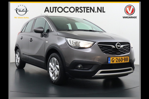 Opel Crossland X T111PK Innovation Navi Apple Carplay Android Auto Ecc Cruise Control PDC Led Intellilink DAB+ ESP Licht-Regensensor Lmv 16" Opel Connect Lane Departure Warning 1.2 Turbo Origineel Nederlandse Auto Dealer Onderhouden EURO 6