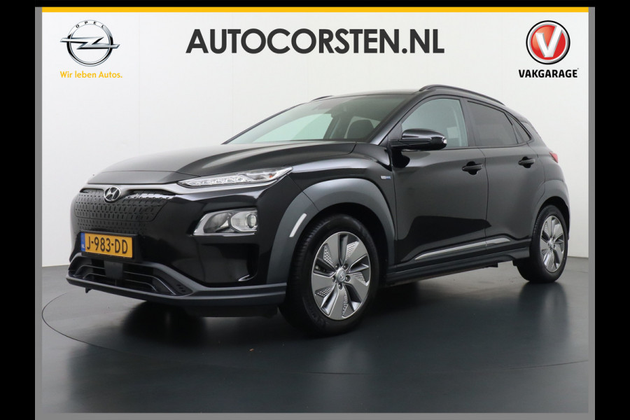 Hyundai Kona EV 64kWh Camera Apple Carplay/Android Auto Navi Adaptive Cruise Camera HUD Trekhaak Pdc-V+A 17"LM Lane Assist Blind Spot Monitor FCA Keyless Led Etms systeem Forward Collision-Avoidance Assist Highway assist sys Origineel NLse auto,  garantie op accu 06-07-2028/160.000km