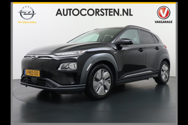Hyundai Kona EV 64kWh Camera Apple Carplay/Android Auto Navi Adaptive Cruise Camera HUD Trekhaak Pdc-V+A 17"LM Lane Assist Blind Spot Monitor FCA Keyless Led Etms systeem Forward Collision-Avoidance Assist Highway assist sys Origineel NLse auto,  garantie op accu 06-07-2028/160.000km