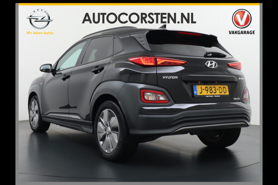Hyundai Kona EV 64kWh Camera Apple Carplay/Android Auto Navi Adaptive Cruise Camera HUD Trekhaak Pdc-V+A 17"LM Lane Assist Blind Spot Monitor FCA Keyless Led Etms systeem Forward Collision-Avoidance Assist Highway assist sys Origineel NLse auto,  garantie op accu 06-07-2028/160.000km