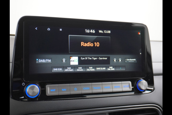 Hyundai Kona EV 64kWh Camera Apple Carplay/Android Auto Navi Adaptive Cruise Camera HUD Trekhaak Pdc-V+A 17"LM Lane Assist Blind Spot Monitor FCA Keyless Led Etms systeem Forward Collision-Avoidance Assist Highway assist sys Origineel NLse auto,  garantie op accu 06-07-2028/160.000km