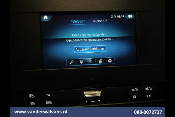 Mercedes-Benz Sprinter 315 CDI 150pk L3H2 Euro6 Airco | 360 graden Camera | Navigatie | Apple Carplay | Android Auto | Cruisecontrol Stoelverwarming, Chauffeursstoel, Parkeersensoren, Bijrijdersbank