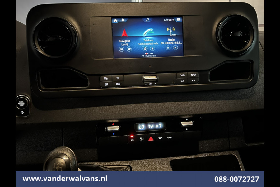 Mercedes-Benz Sprinter 315 CDI 150pk L3H2 Euro6 Airco | 360 graden Camera | Navigatie | Apple Carplay | Android Auto | Cruisecontrol Stoelverwarming, Chauffeursstoel, Parkeersensoren, Bijrijdersbank