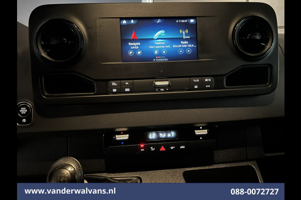 Mercedes-Benz Sprinter 315 CDI 150pk L3H2 Euro6 Airco | 360 graden Camera | Navigatie | Apple Carplay | Android Auto | Cruisecontrol Stoelverwarming, Chauffeursstoel, Parkeersensoren, Bijrijdersbank