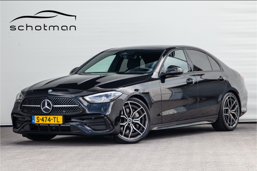 Mercedes-Benz C-Klasse 200 AMG Line Nightpakket, Carplay, Camera, 2022