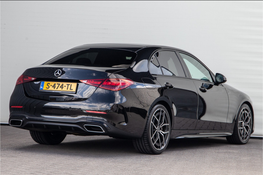 Mercedes-Benz C-Klasse 200 AMG Line Nightpakket, Carplay, Camera, 2022