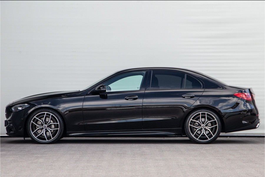 Mercedes-Benz C-Klasse 200 AMG Line Nightpakket, Carplay, Camera, 2022