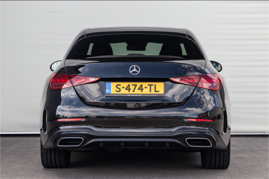 Mercedes-Benz C-Klasse 200 AMG Line Nightpakket, Carplay, Camera, 2022