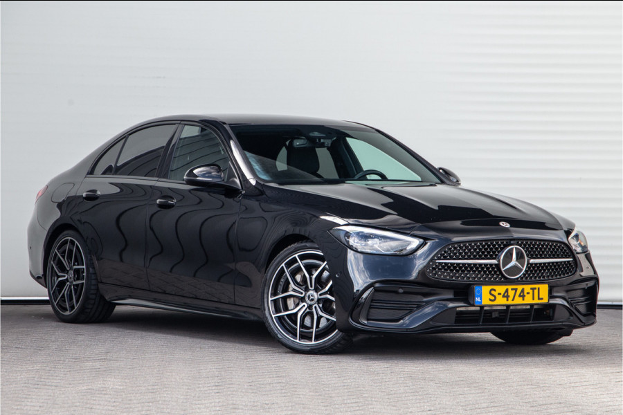 Mercedes-Benz C-Klasse 200 AMG Line Nightpakket, Carplay, Camera, 2022
