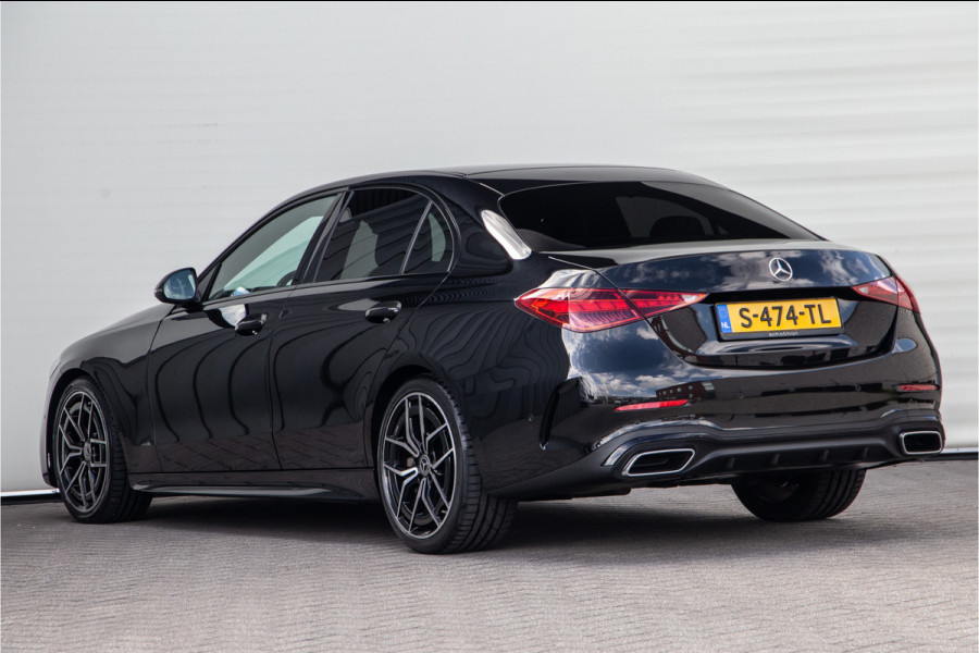 Mercedes-Benz C-Klasse 200 AMG Line Nightpakket, Carplay, Camera, 2022