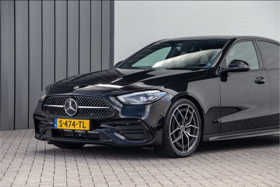 Mercedes-Benz C-Klasse 200 AMG Line Nightpakket, Carplay, Camera, 2022