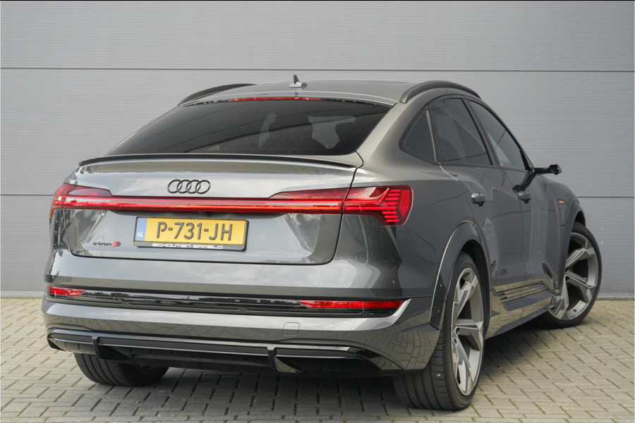 Audi e-tron Sportback S Quattro 95 kWh Pano B&O Nachtzicht HUD Trekhaak