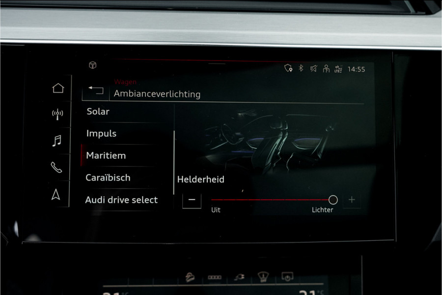 Audi e-tron Sportback S Quattro 95 kWh Pano B&O Nachtzicht HUD Trekhaak