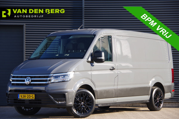 Volkswagen Crafter 35 2.0 TDI L3H2 EXCLUSIVE 177PK AUT. LED, LEDER, TREKHAAK, ADAPT. CRUISE, STOELVERWARMING, CAMERA, NAVI, NL AUTO, NAP
